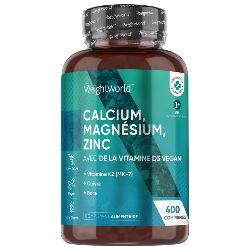 Calcium Magnésium Zinc D3