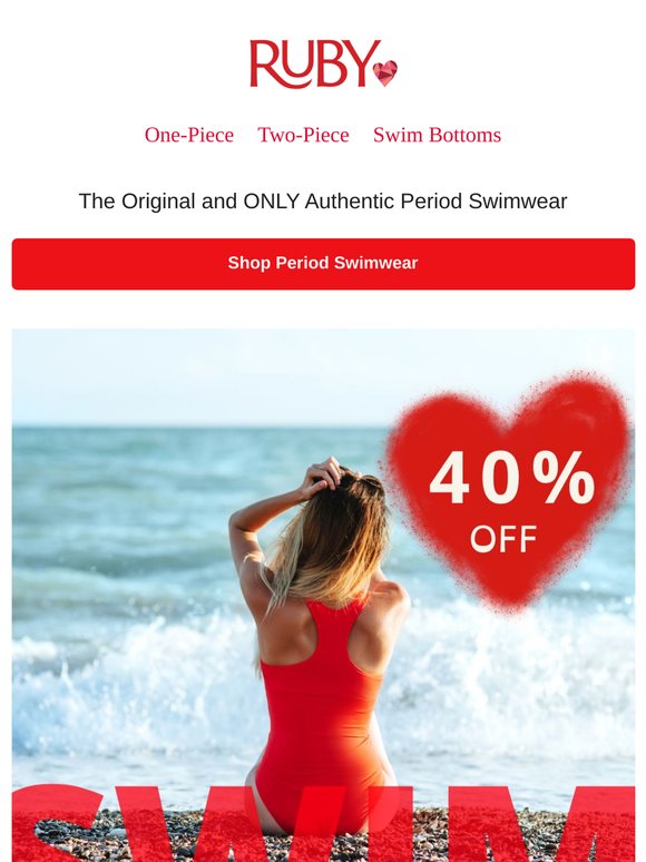 👙40% OFF ALL Leak-Proof Swimwear👙