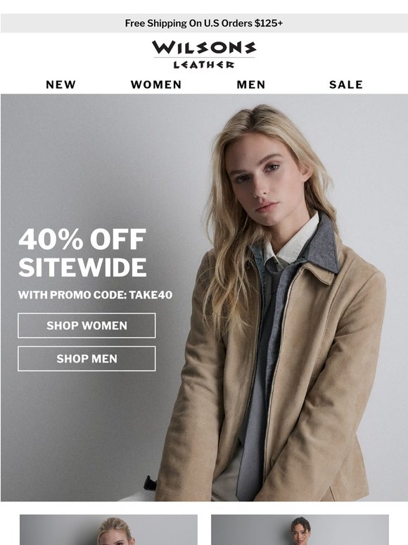 Shop 40% Off Sitewide!