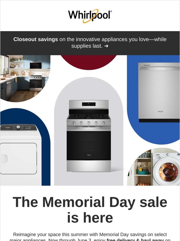 Memorial Day savings just dropped 🎉
