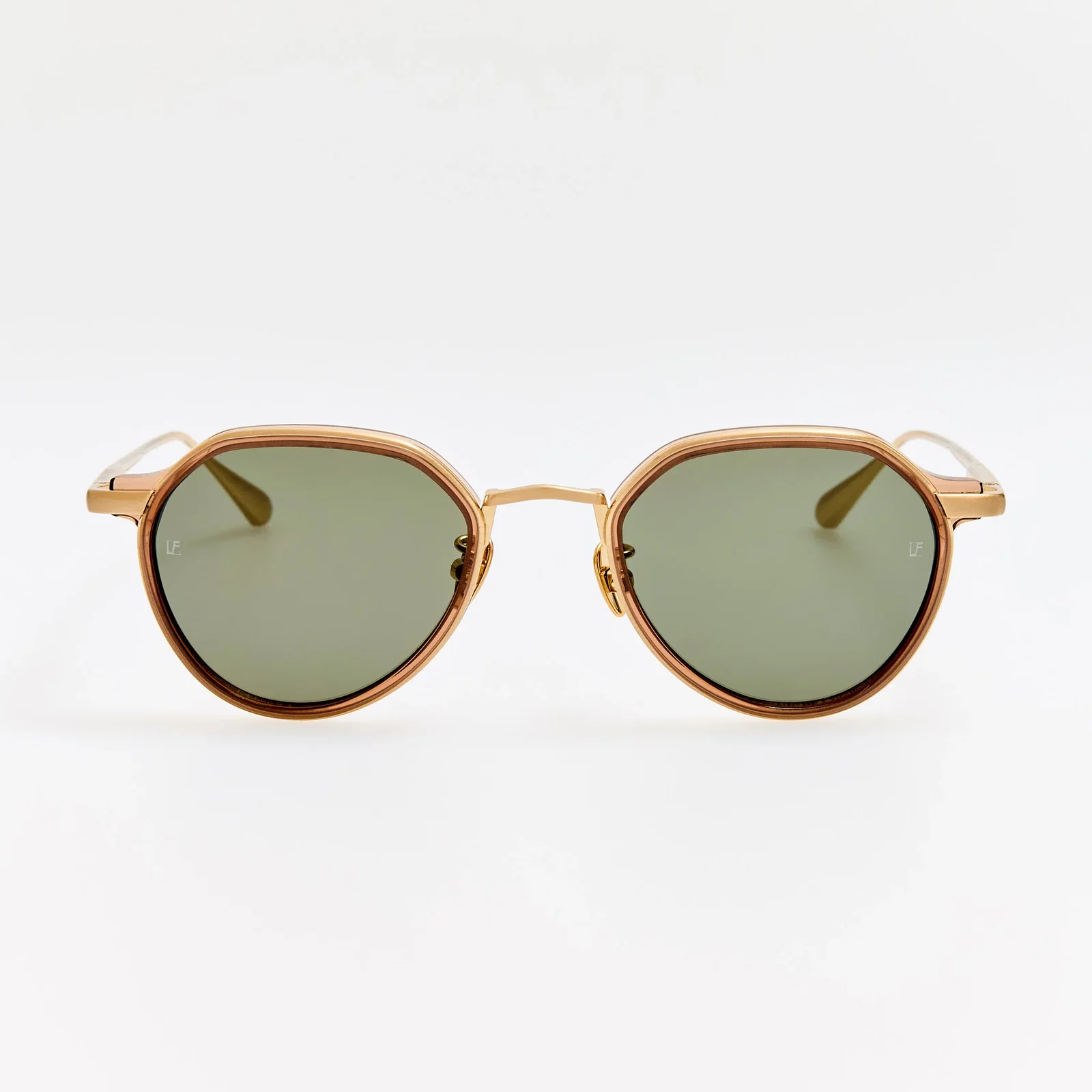 Image of Dellal Sunglasses in Matt Champagne