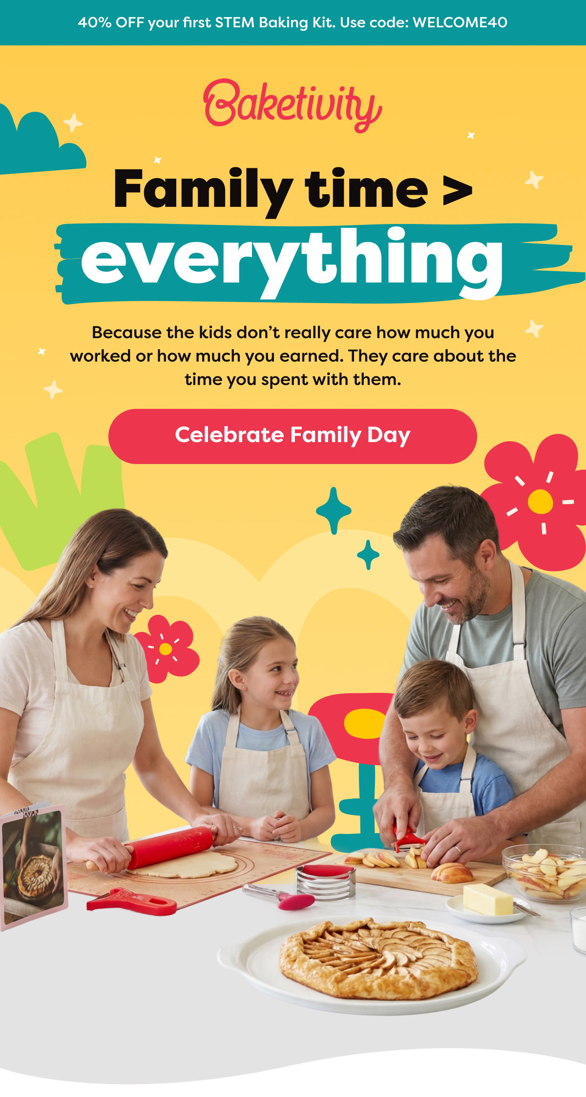 Family time is everything - Celebrate Fam Day