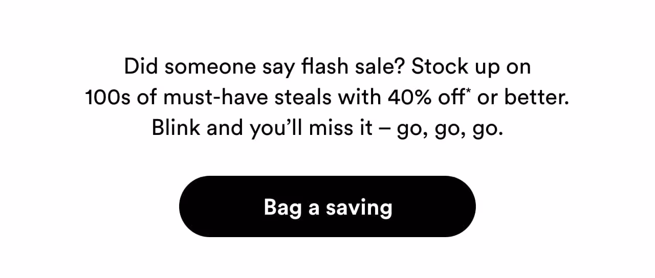 Bag a saving