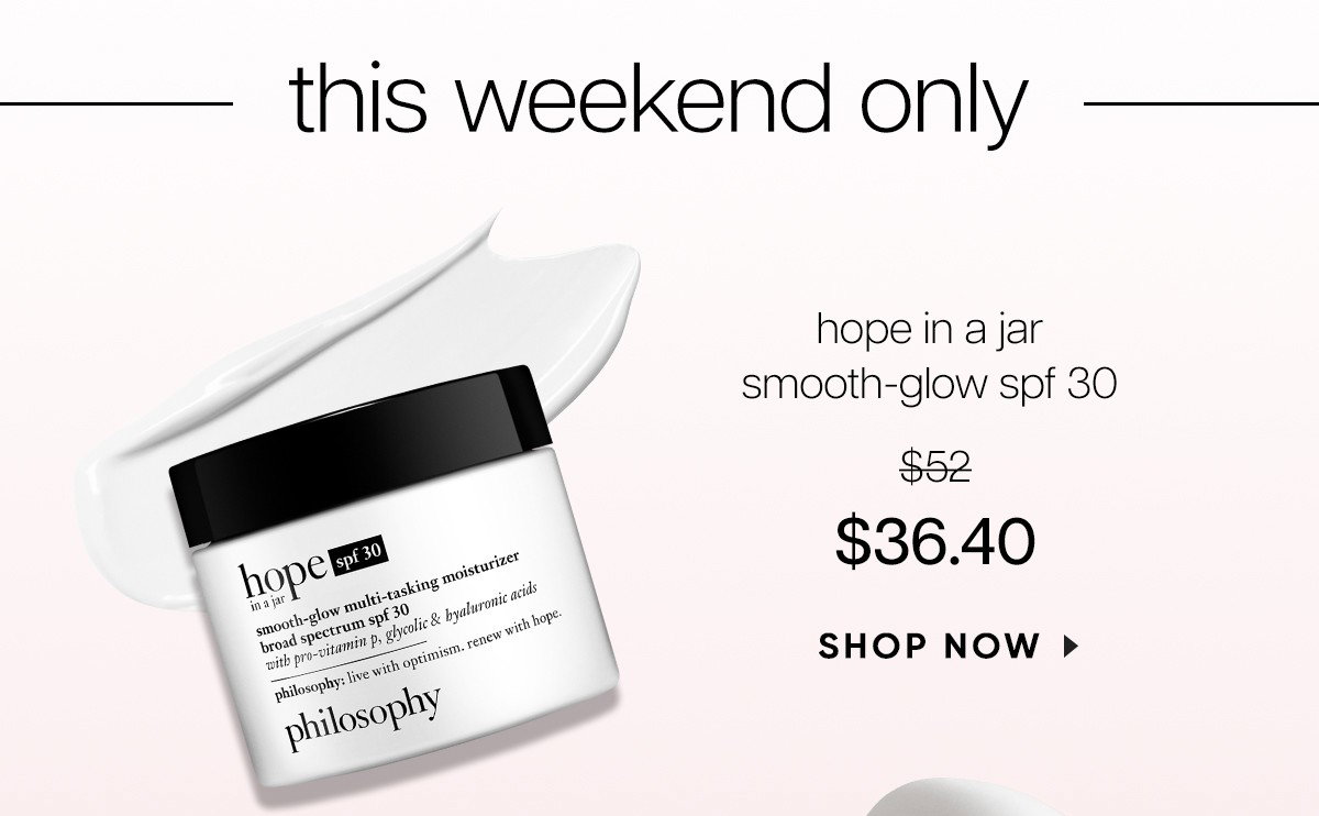 hoe in a jar spf 30