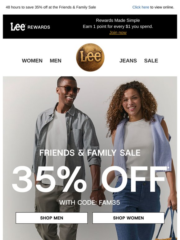 Two days left: 35% Off + 3x points