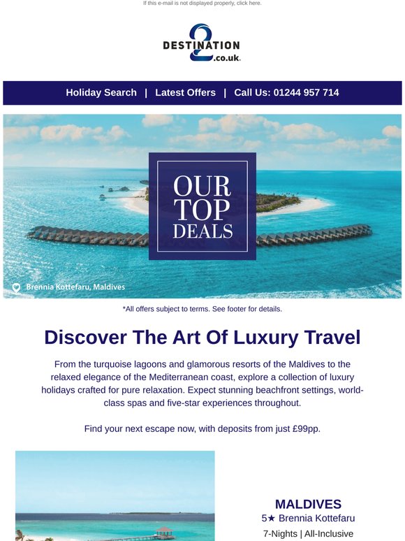Dive Into This Week’s Top Luxury Escapes 🌅