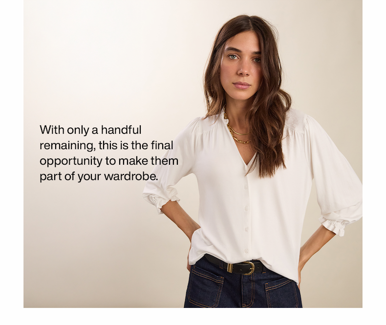 Annie Ruffle Collar Blouse