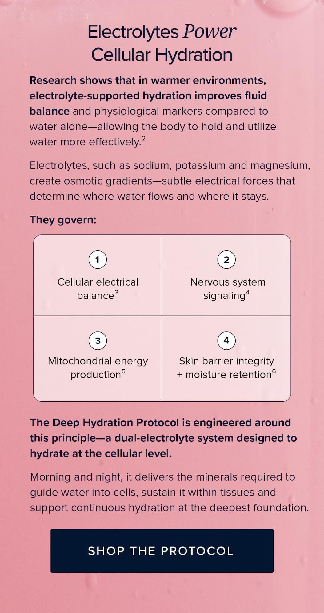Deep Hydration Protocol