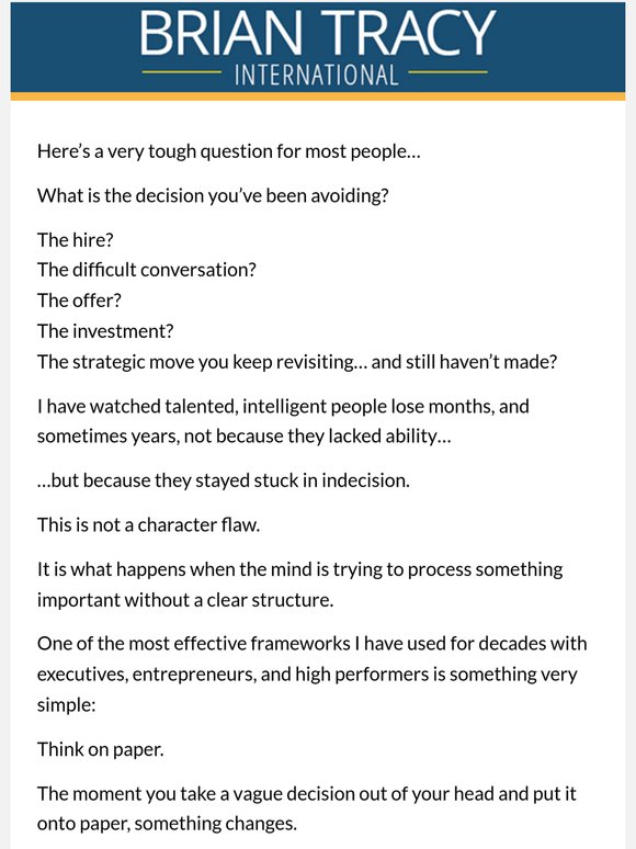 Why smart people make bad decisions (and the framework that fixes it)