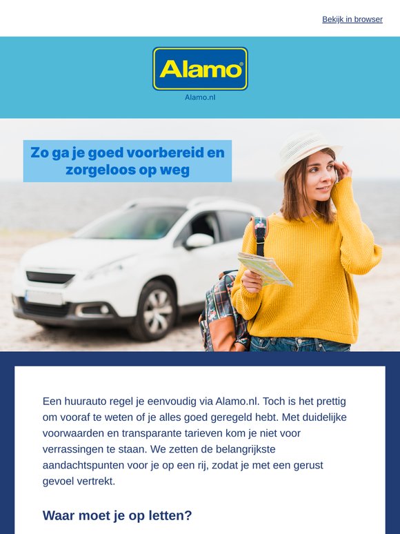 Huurauto boeken? Hier moer je opletten.
