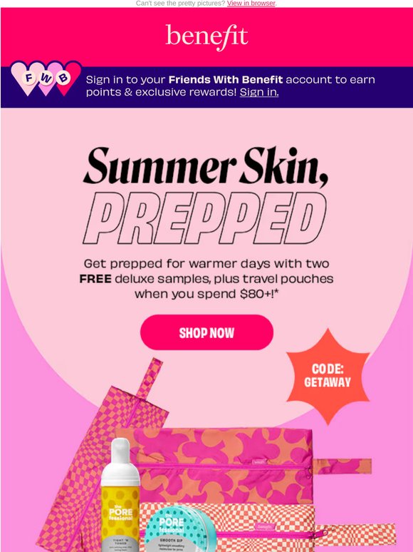 We've got your summer skin prep ☀️