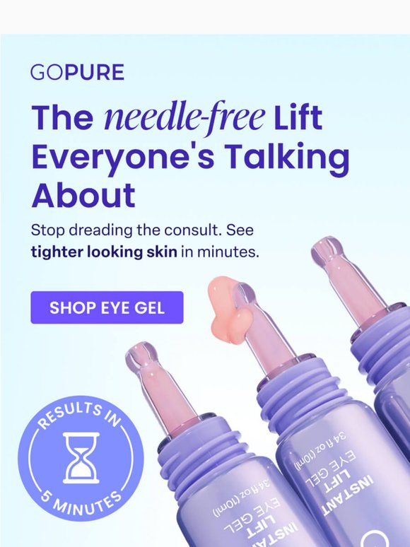 They didn't want an eye lift