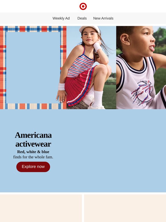 Americana activewear for everyone ✨