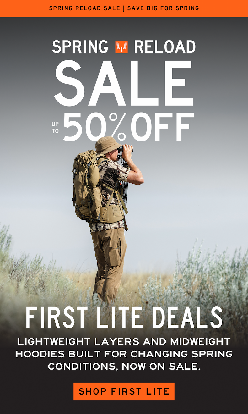 Up to 50% off with Spring Reload Sale: Gear, snacks, field essentials, and more.