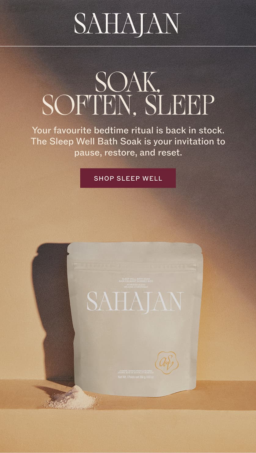 Soak, soften, sleep. Your favorite bedtime ritual is back in stock.