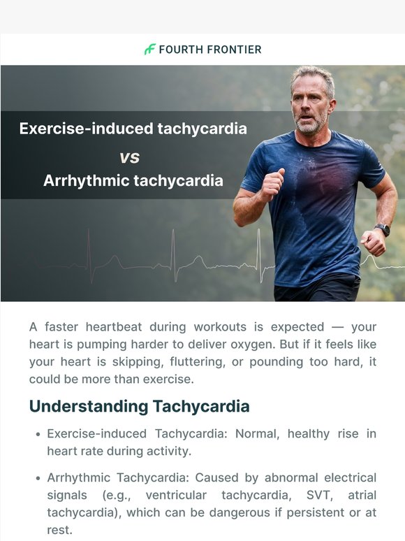 Exercise-Induced Tachycardia vs. Arrhythmic Tachycardia: How to Know the Difference