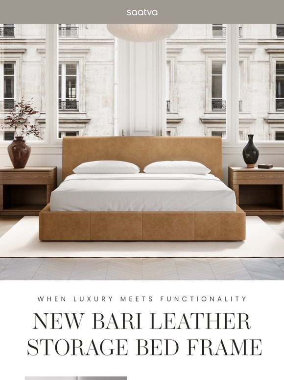 New Leather Bed Frame and Storage Bed Frame