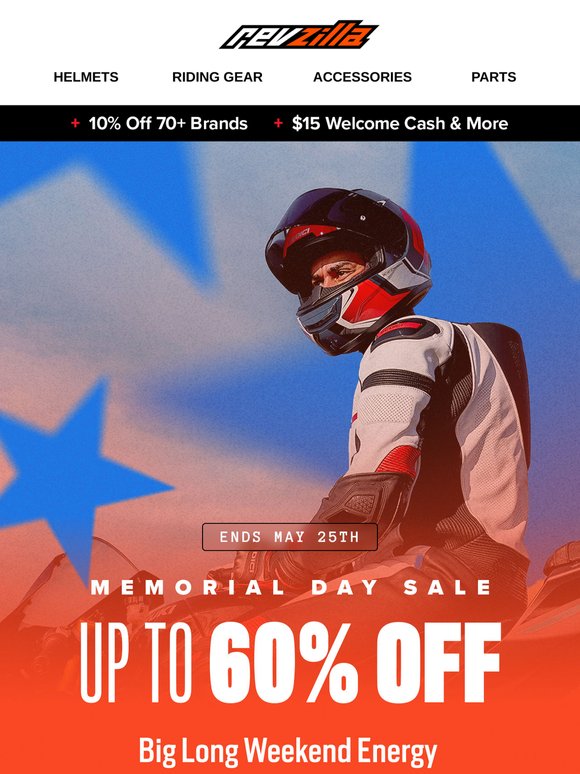 Up To 60% Off Gear, Parts & Accessories