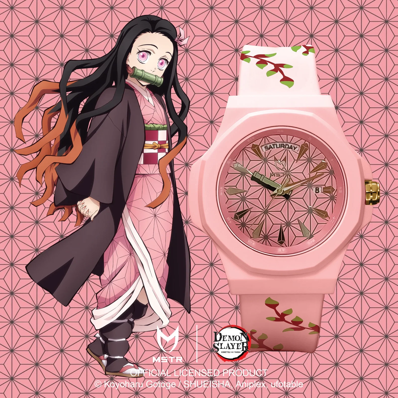 Image of DT023DS - DEMON SLAYER NEZUKO WATCH