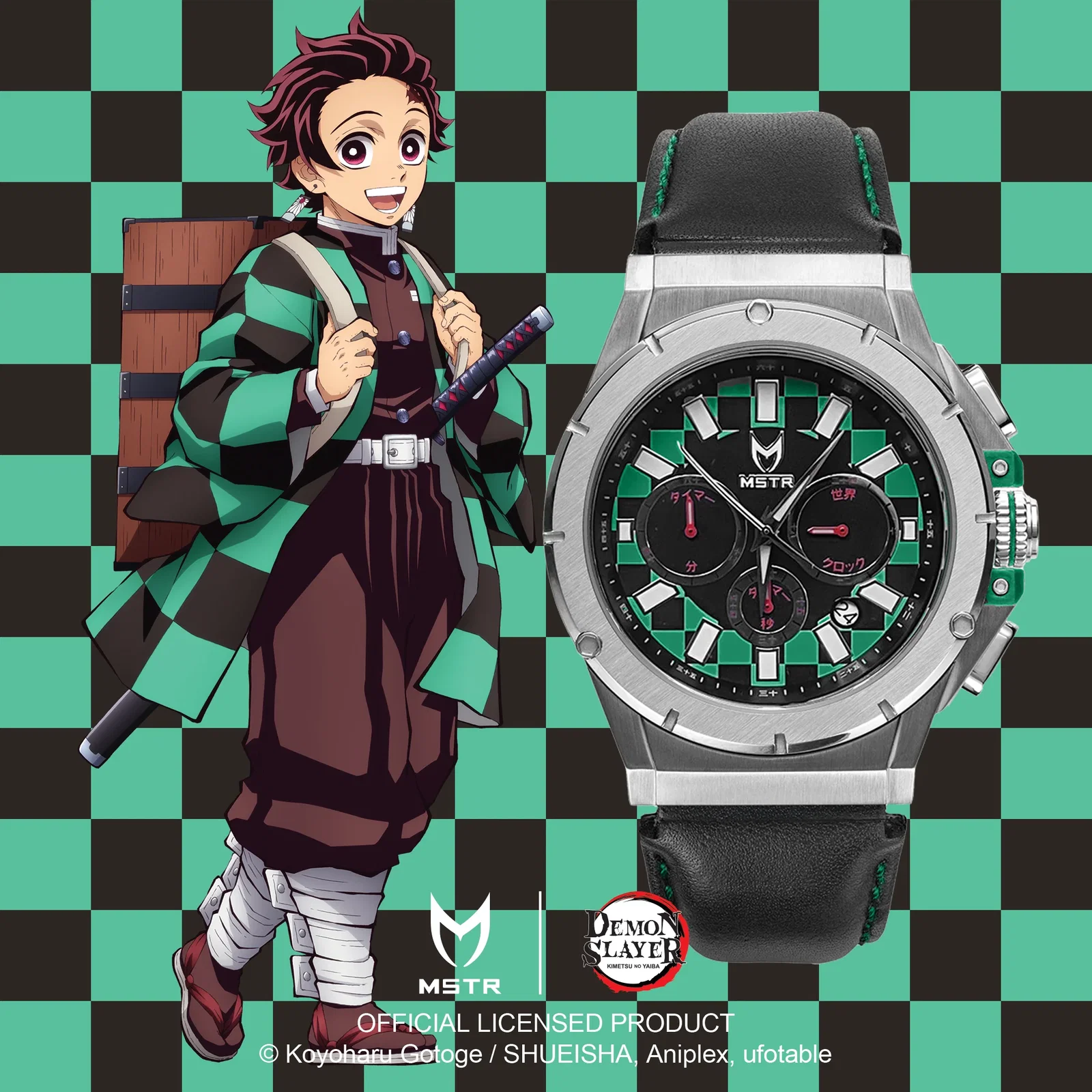 Image of AM291DS - DEMON SLAYER TANJIRO WATCH
