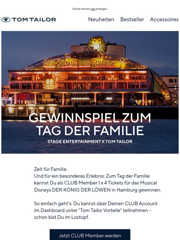 Disneys DER KÖNIG DER LÖWEN erleben 🦁