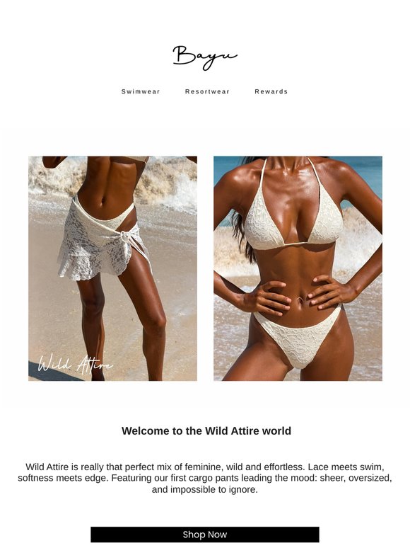 Now live: Wild Attire