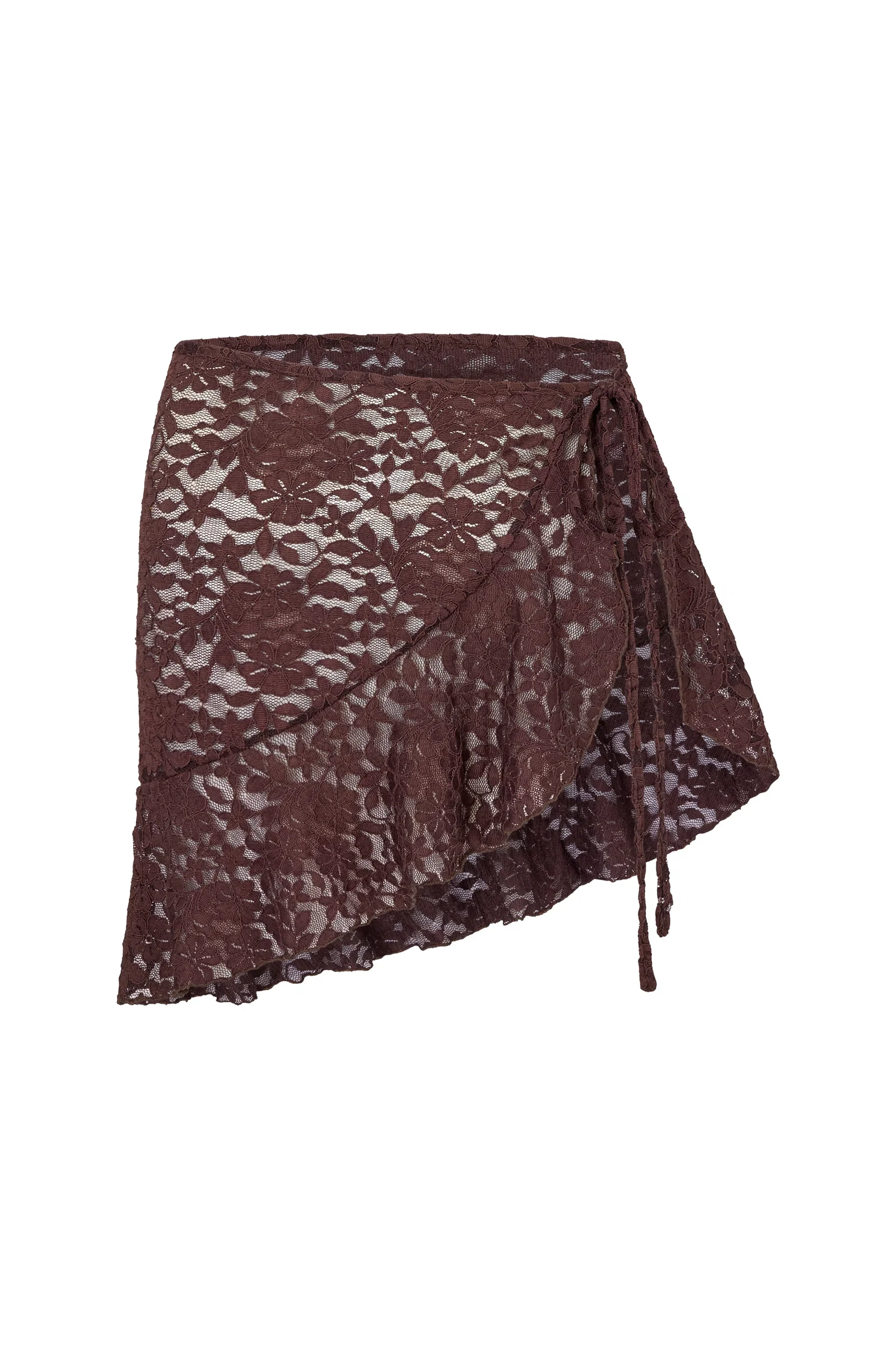 Image of Allure Skirt - Cacao Lace