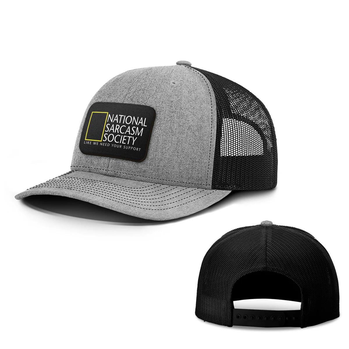 Image of National Sarcasm Society Patch Hats