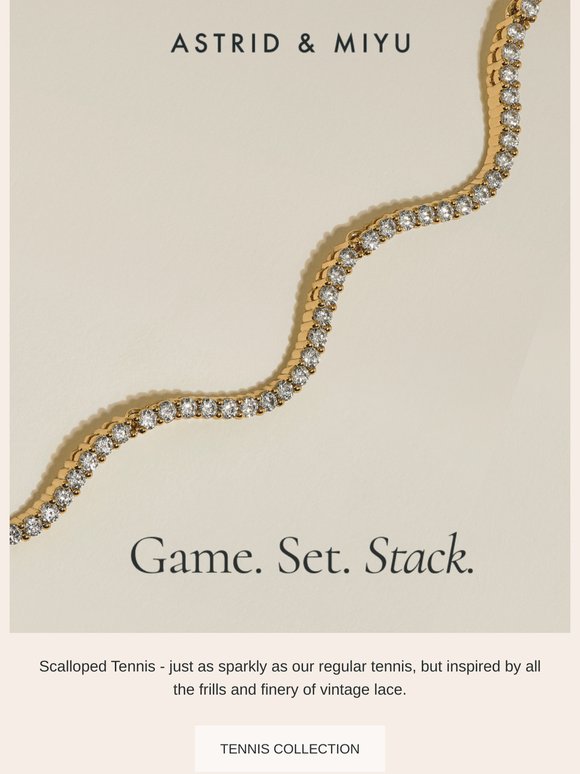 Tennis chains, reimagined