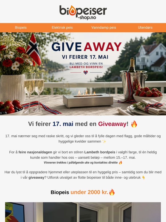 Vinn en Lambeth bordpeis! 🇳🇴🔥