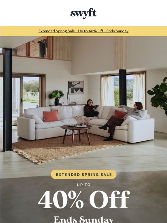 Sale Ending: Last Chance for Up to 40% Off