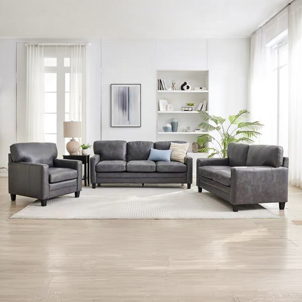 3tlg. Couchgarnitur - Grau