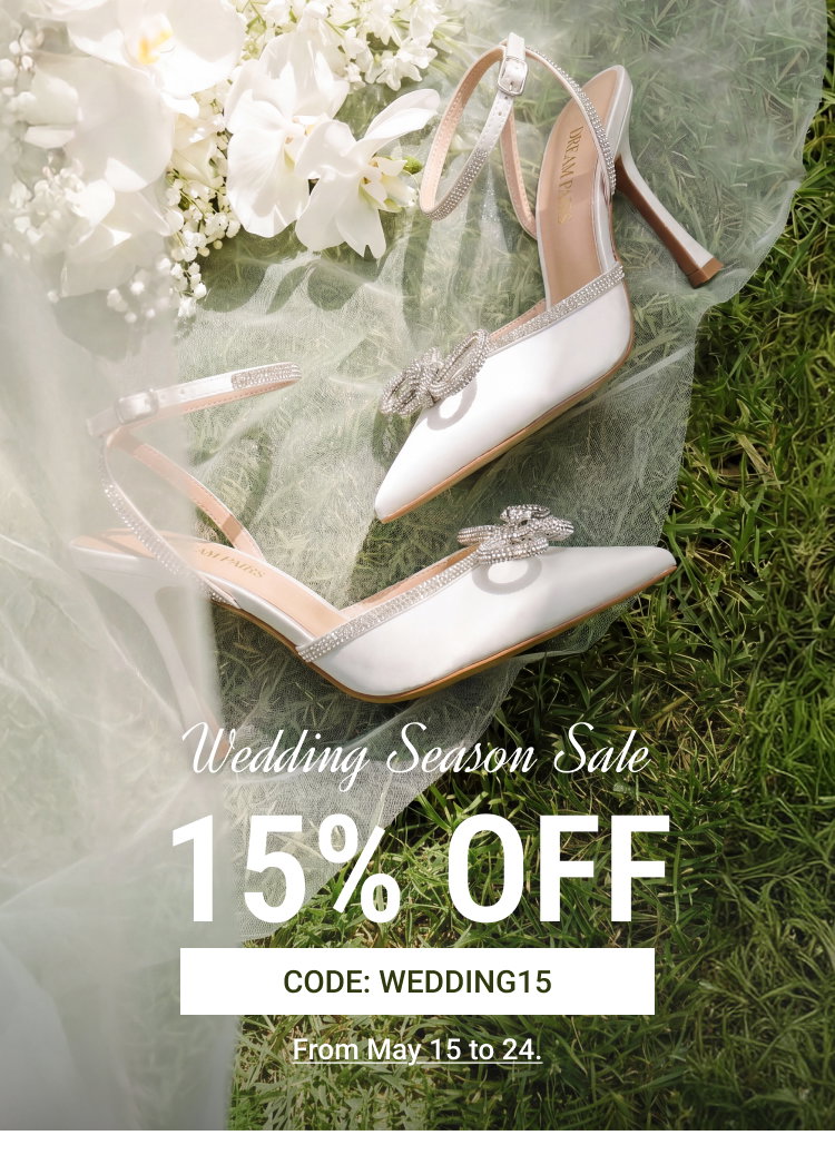 15% OFF Wedding Styles