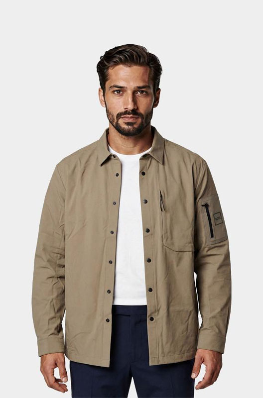 BOSS Green Overshirt Groen