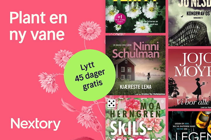 Nextory gratis i 45 dager!