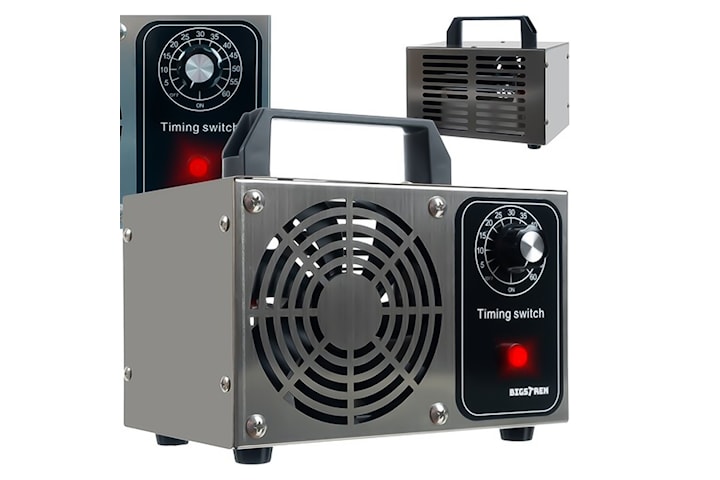 Luftrensingsmaskin med Timer og 20 000 mg/h Kapasitet