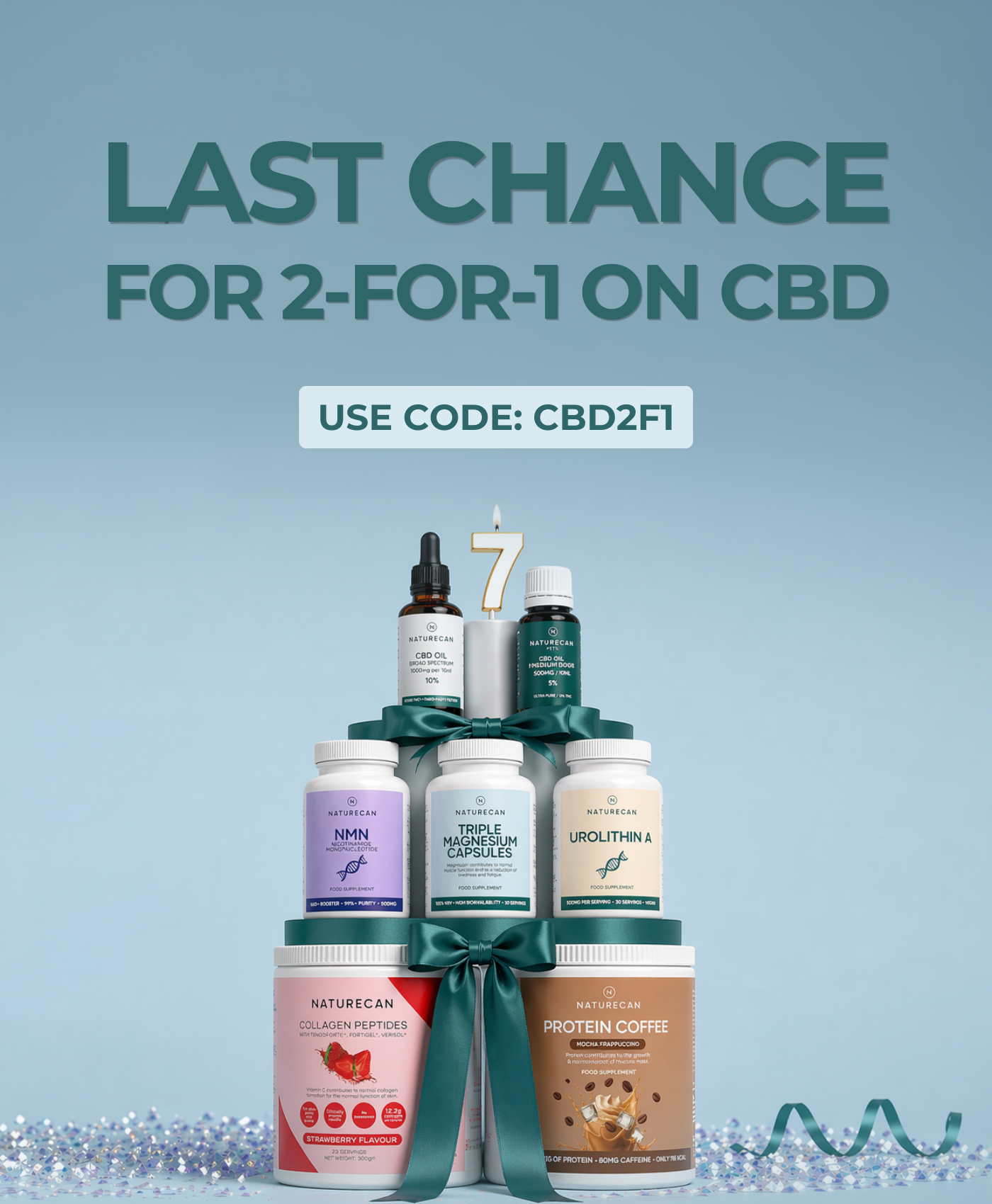 Last chance for 2-for-1 on cbd