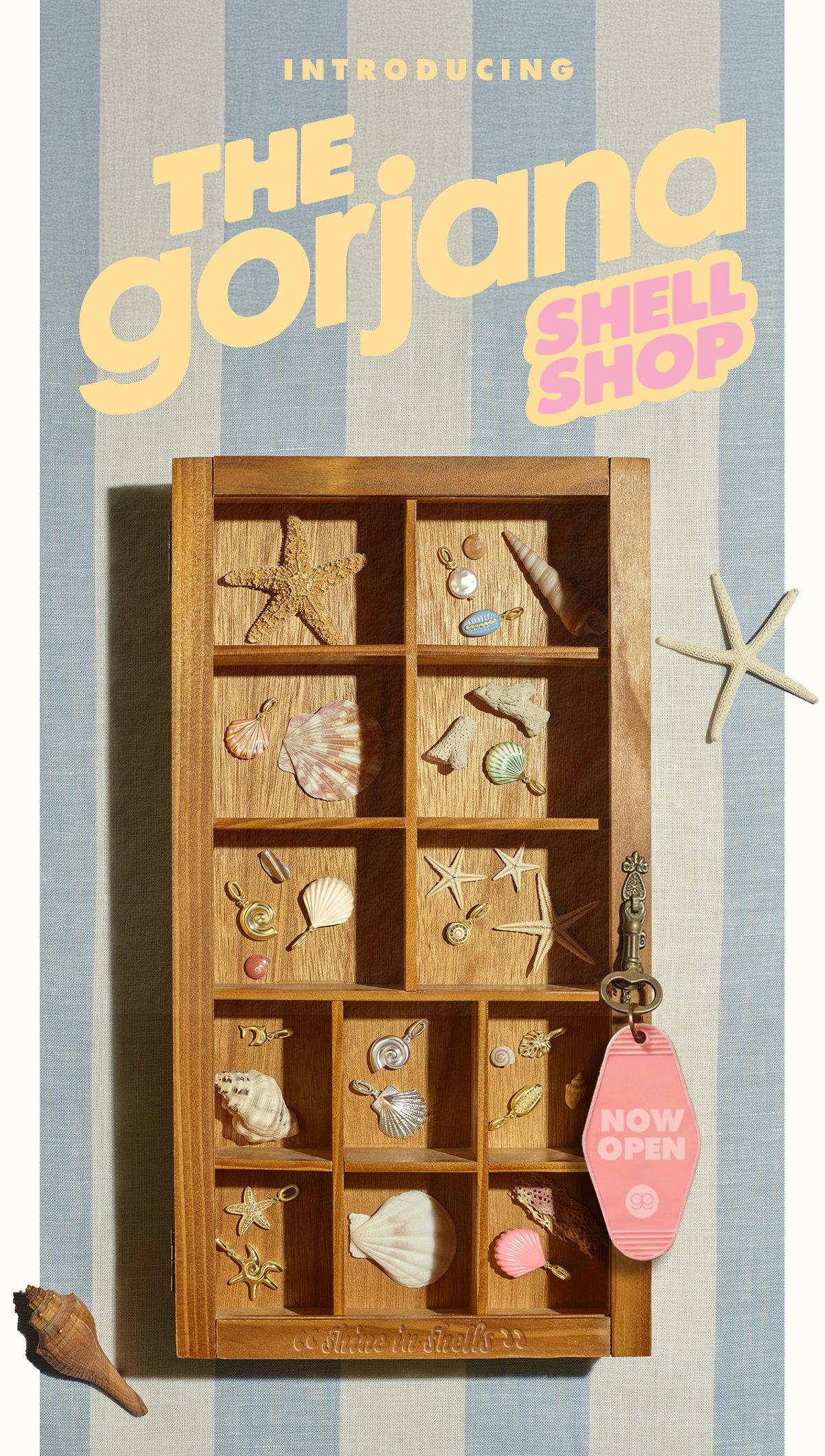 Introducitng | The gorjana Shell Shop