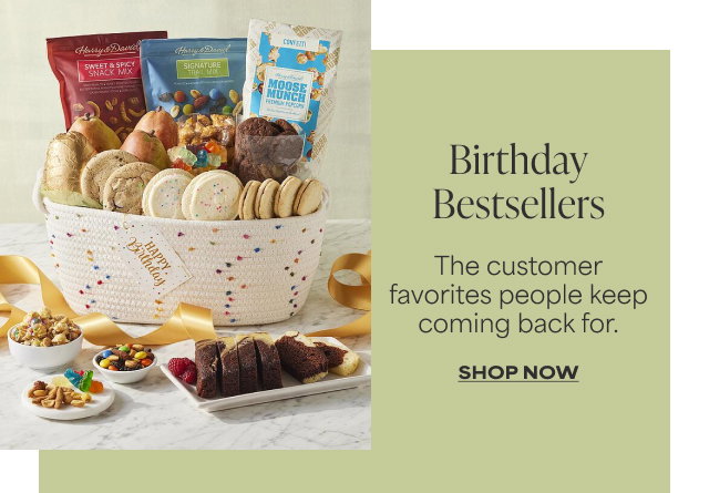 Birthday Bestsellers - The customer favorites people keep coming back for.