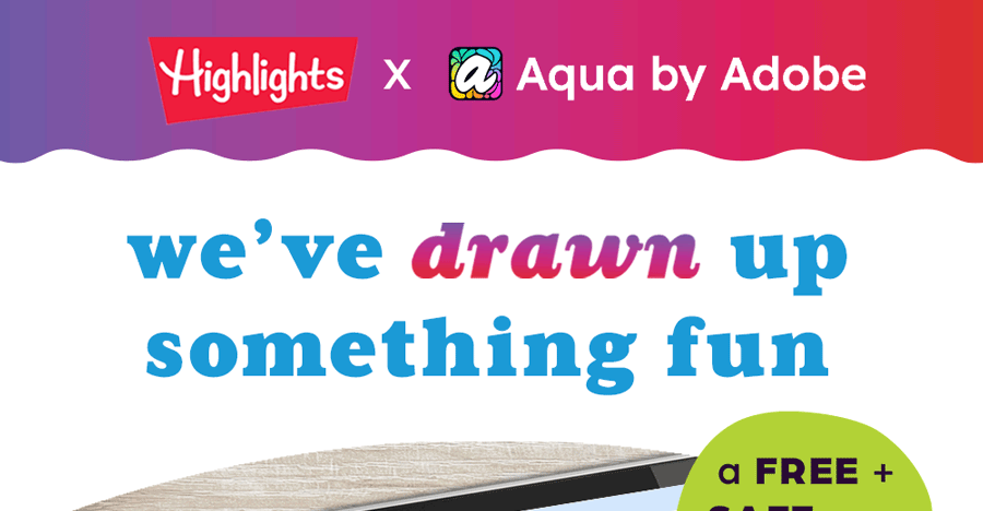 Highlights + Aqua by Adobe.
