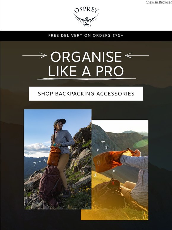 Because digging for your gear gets old