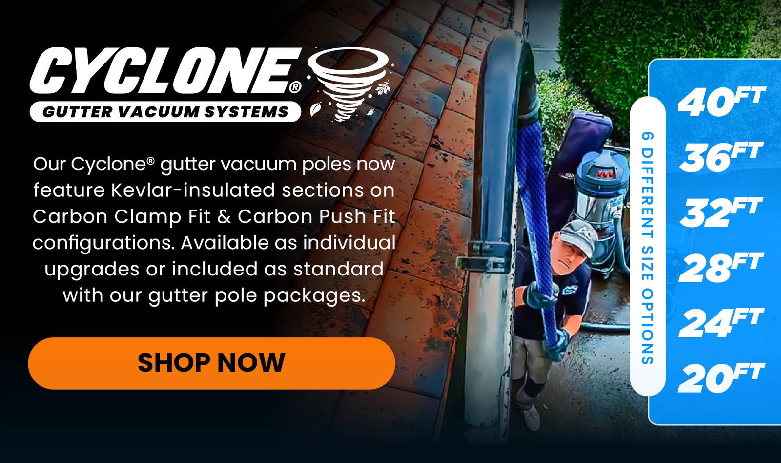 gutter poles 
