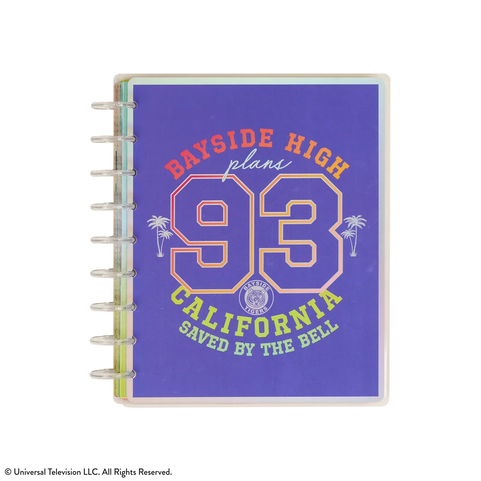 Image of 2026–2027 Saved By The Bell Customizable Planner - Classic Dashboard Layout - 12 Months