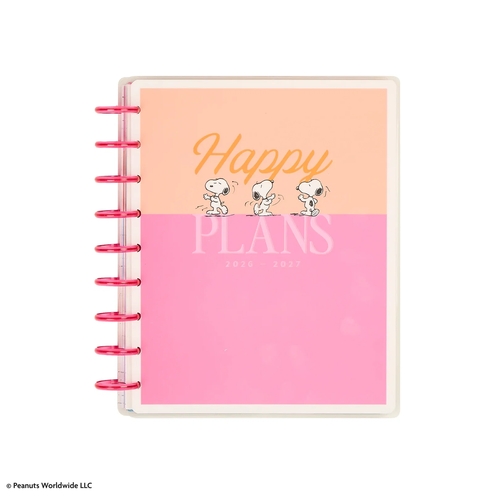 Image of 2026–2027 PEANUTS™ Customizable Planner - Classic Dashboard Layout - 12 Months