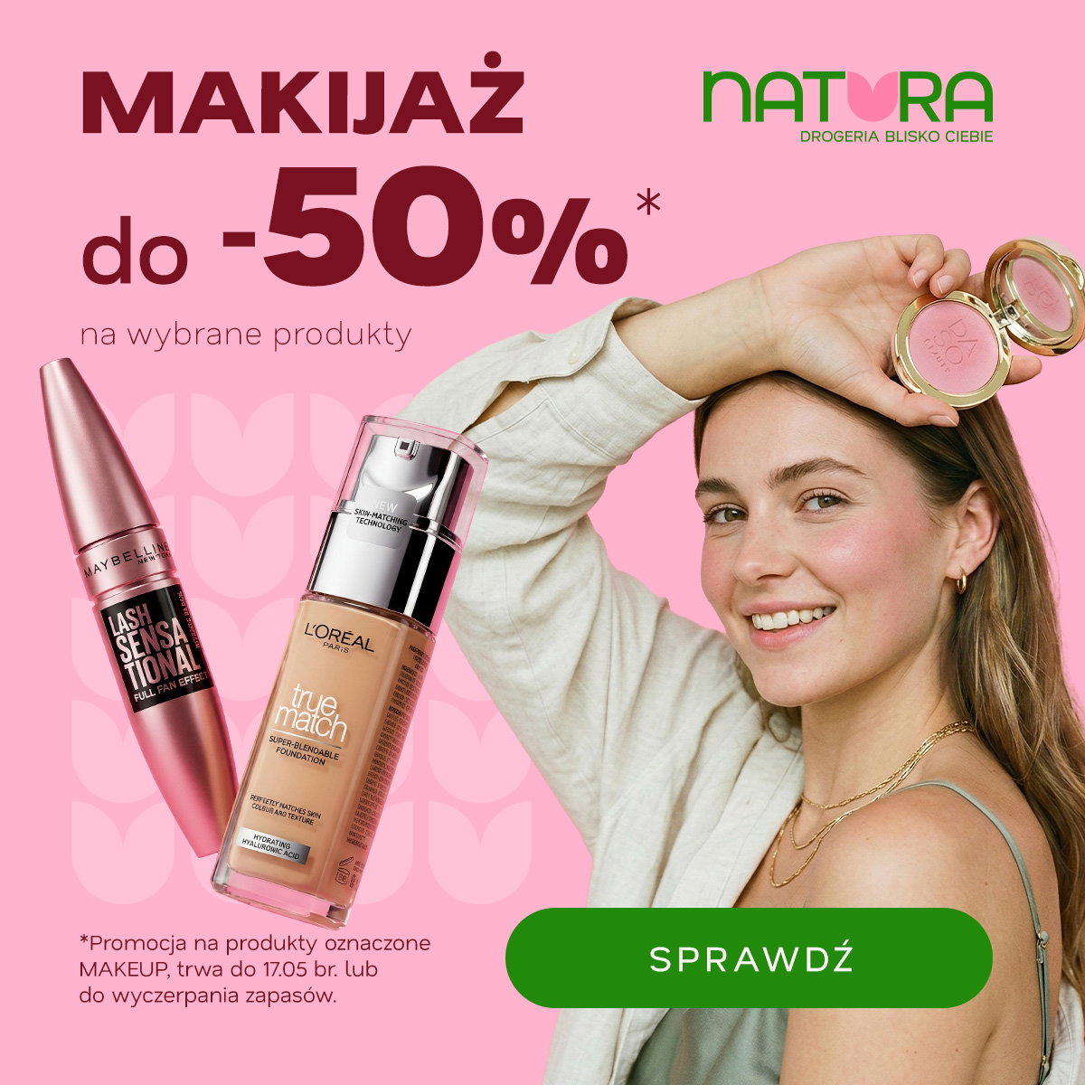 Makijaż do -50%