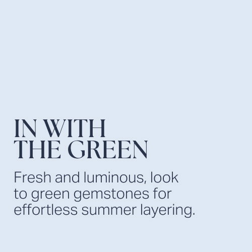 IN WITH THE GREEN