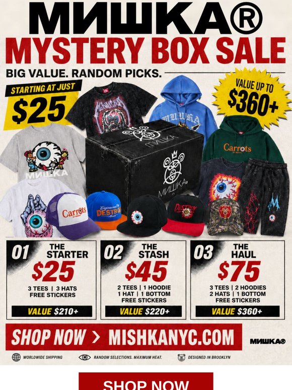 Mystery Box Deals Won’t Last 📦🚨