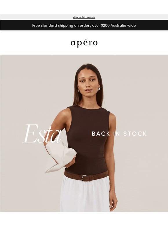 Your go-to staple is back…
