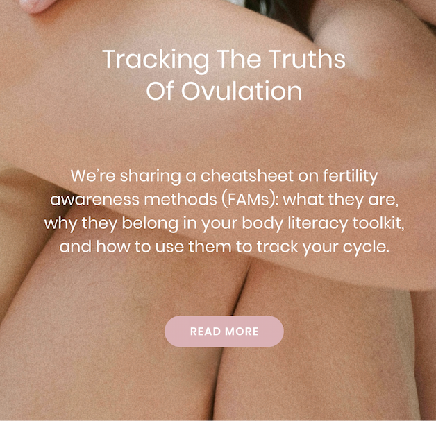 Tracking the truths of ovulation