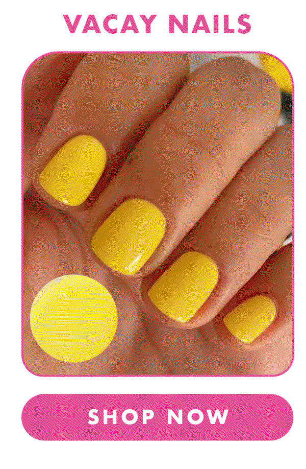 Vacay nails. Shop now.